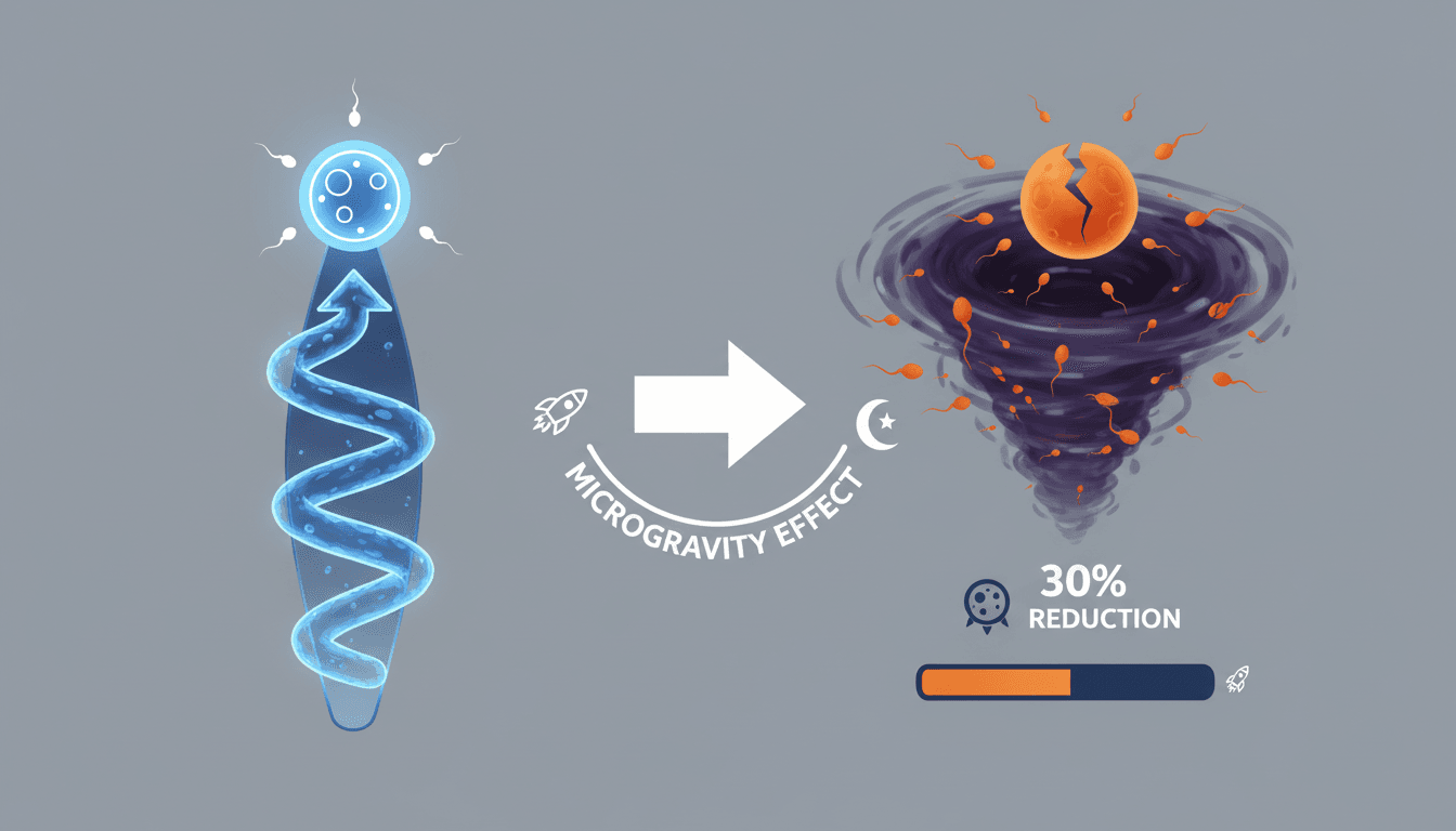 Study Reveals Microgravity Disrupts Mammalian Sperm Function and Fertilization Rates