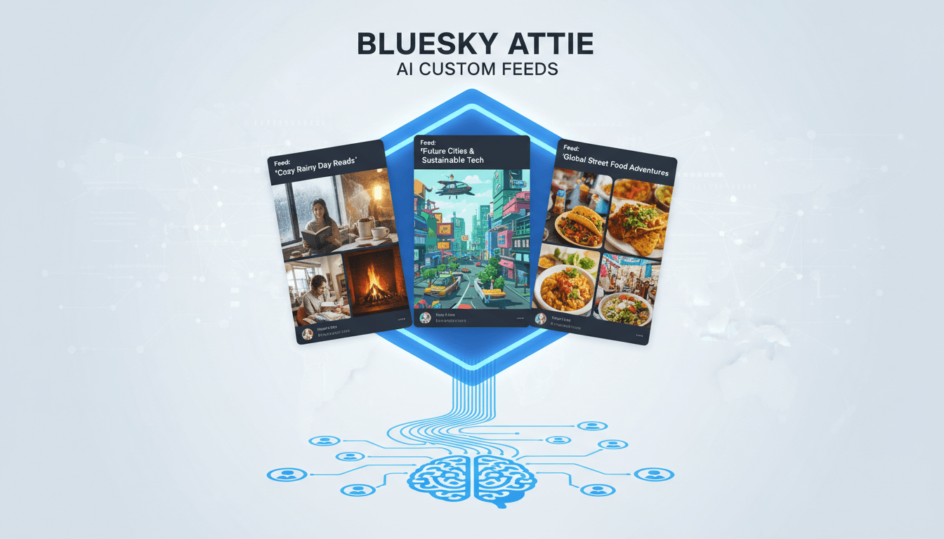 Bluesky Launches Attie, an AI Tool for Custom Social Media Feeds