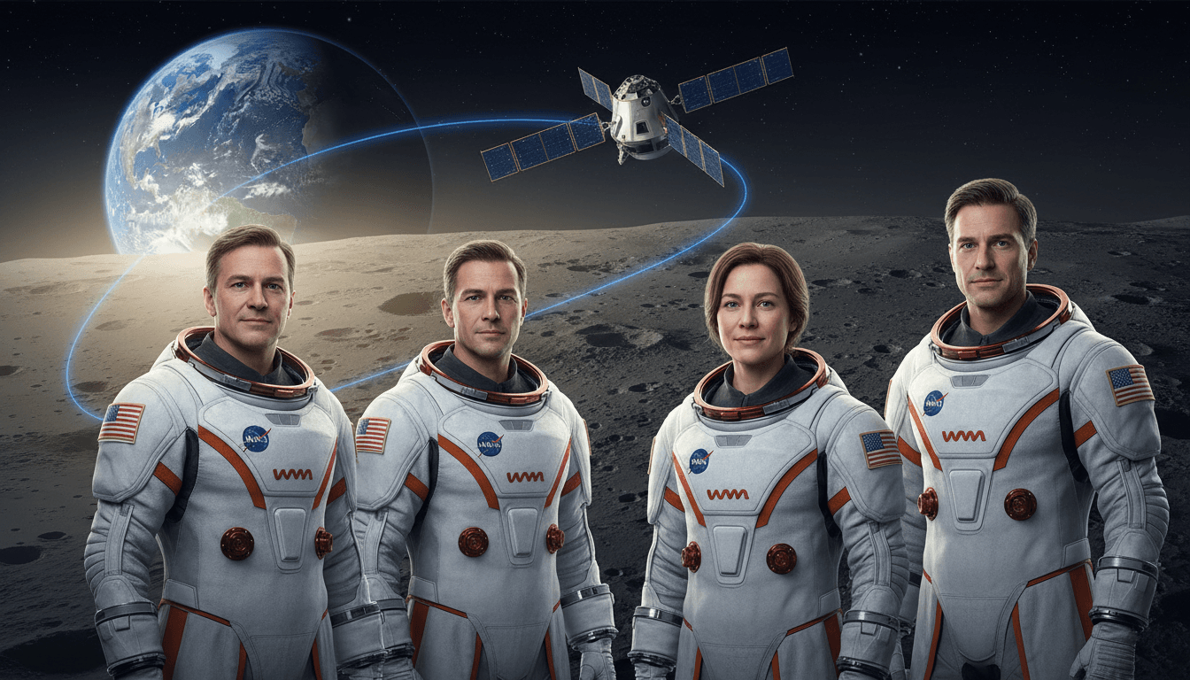 NASA Artemis II Crew Prepares for Historic Lunar Flyby Mission Launch