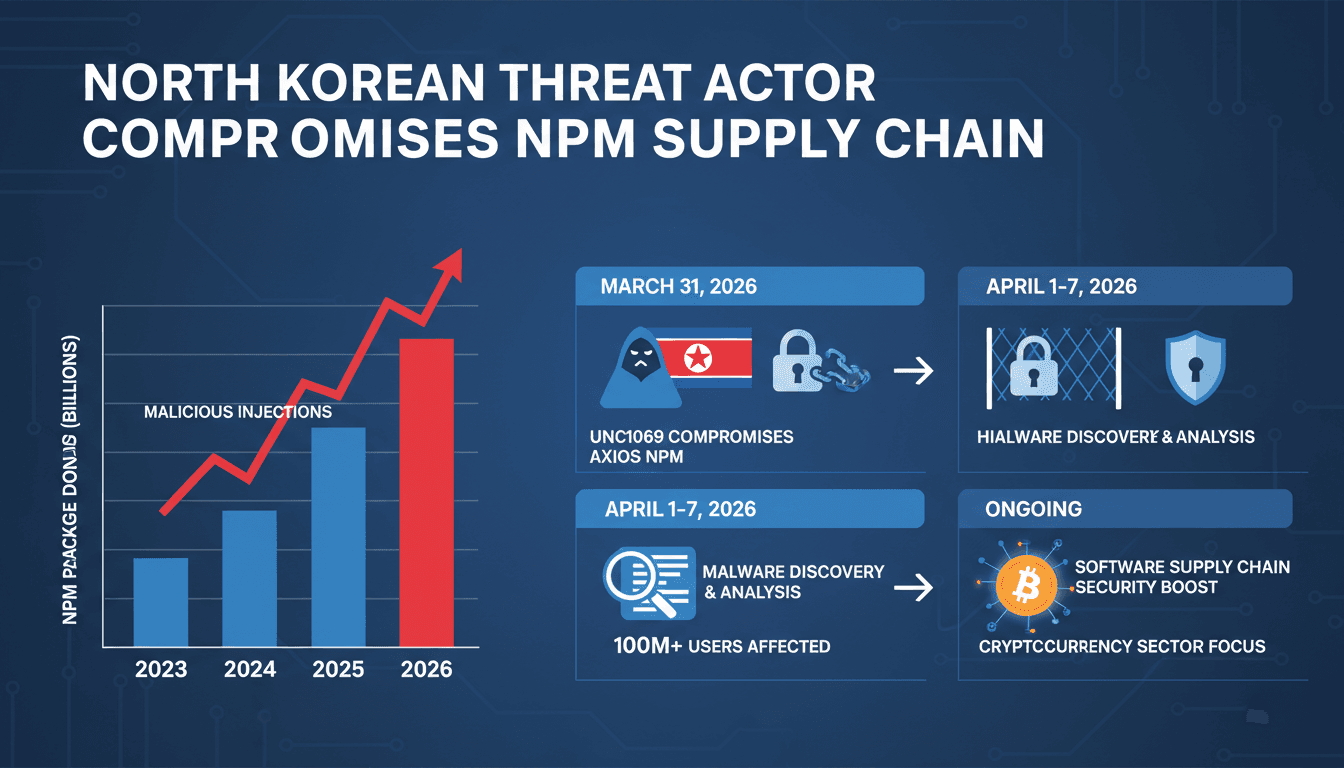 North Korean UNC1069 Threat Actor Compromises Axios NPM Supply Chain