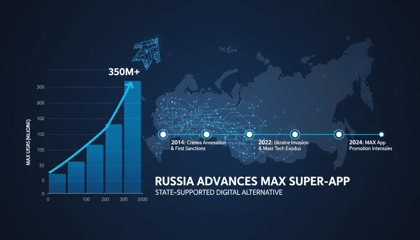 Russia Advances Max Super-App as State-Supported Alternative to Western Digital Services
