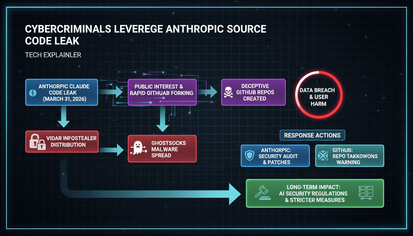 Cybercriminals Leverage Anthropic's Source Code Leak to Distribute Malware