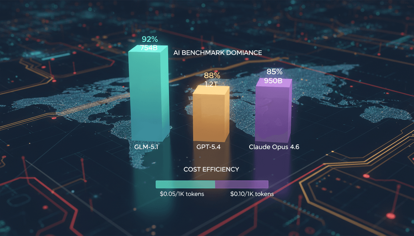Z.ai Launches GLM-5.1, Outperforming Major Competitors in AI Benchmarking