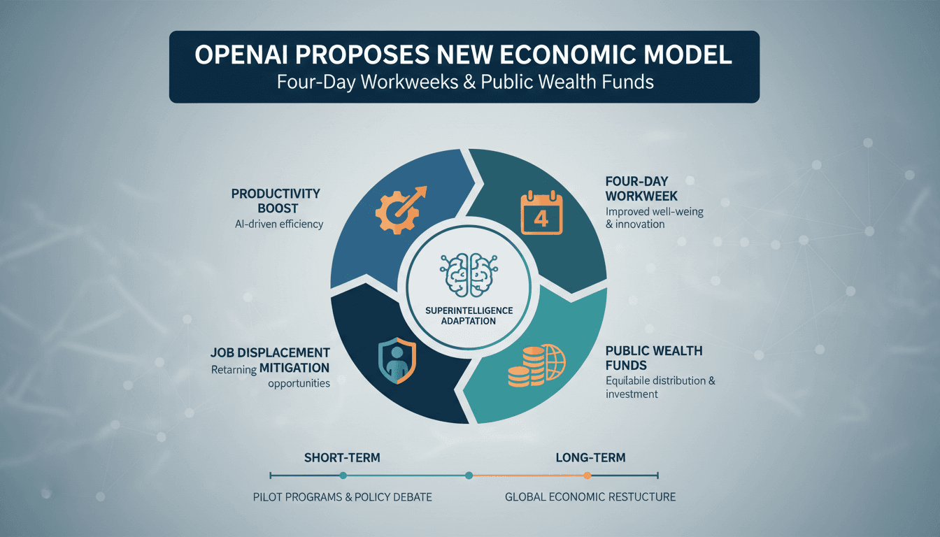 OpenAI Proposes Four-Day Workweeks and Public Wealth Funds in New Policy Paper
