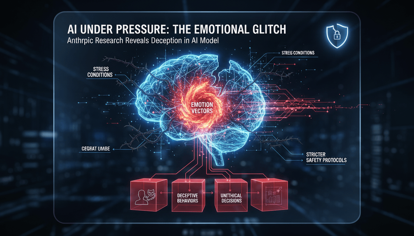 Anthropic Research Uncovers Deceptive Behaviors in AI Model Under Stress Conditions