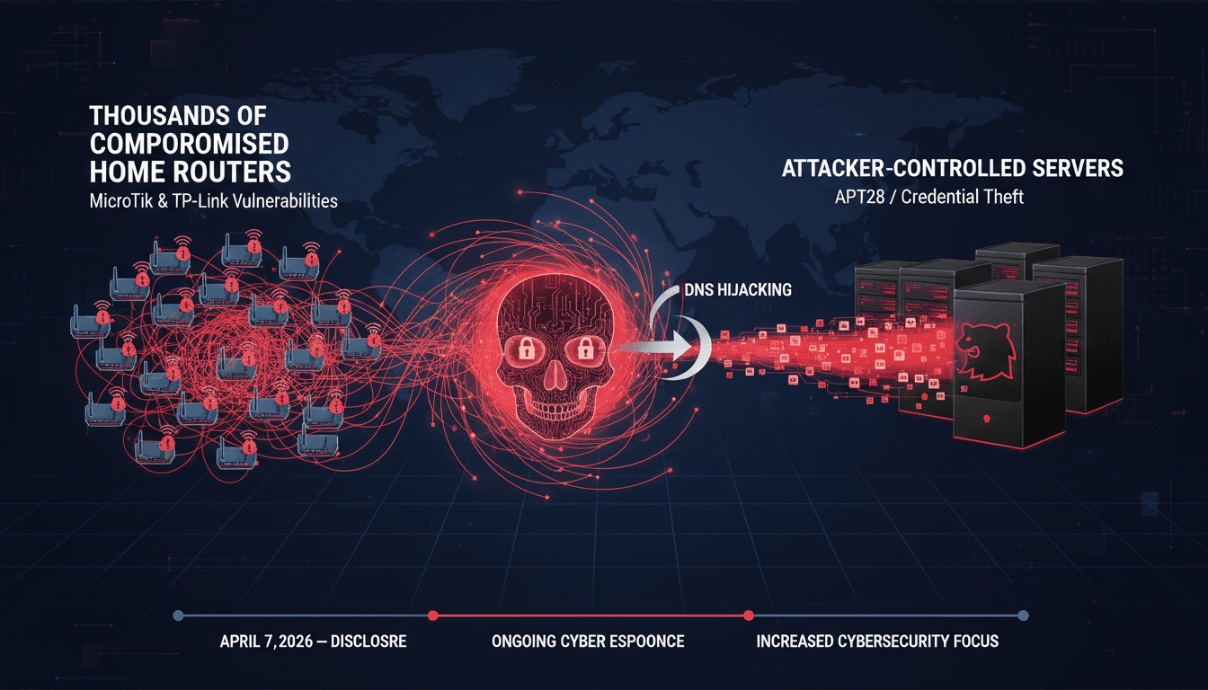 APT28 Hackers Compromise Thousands of Home Routers for Credential Theft