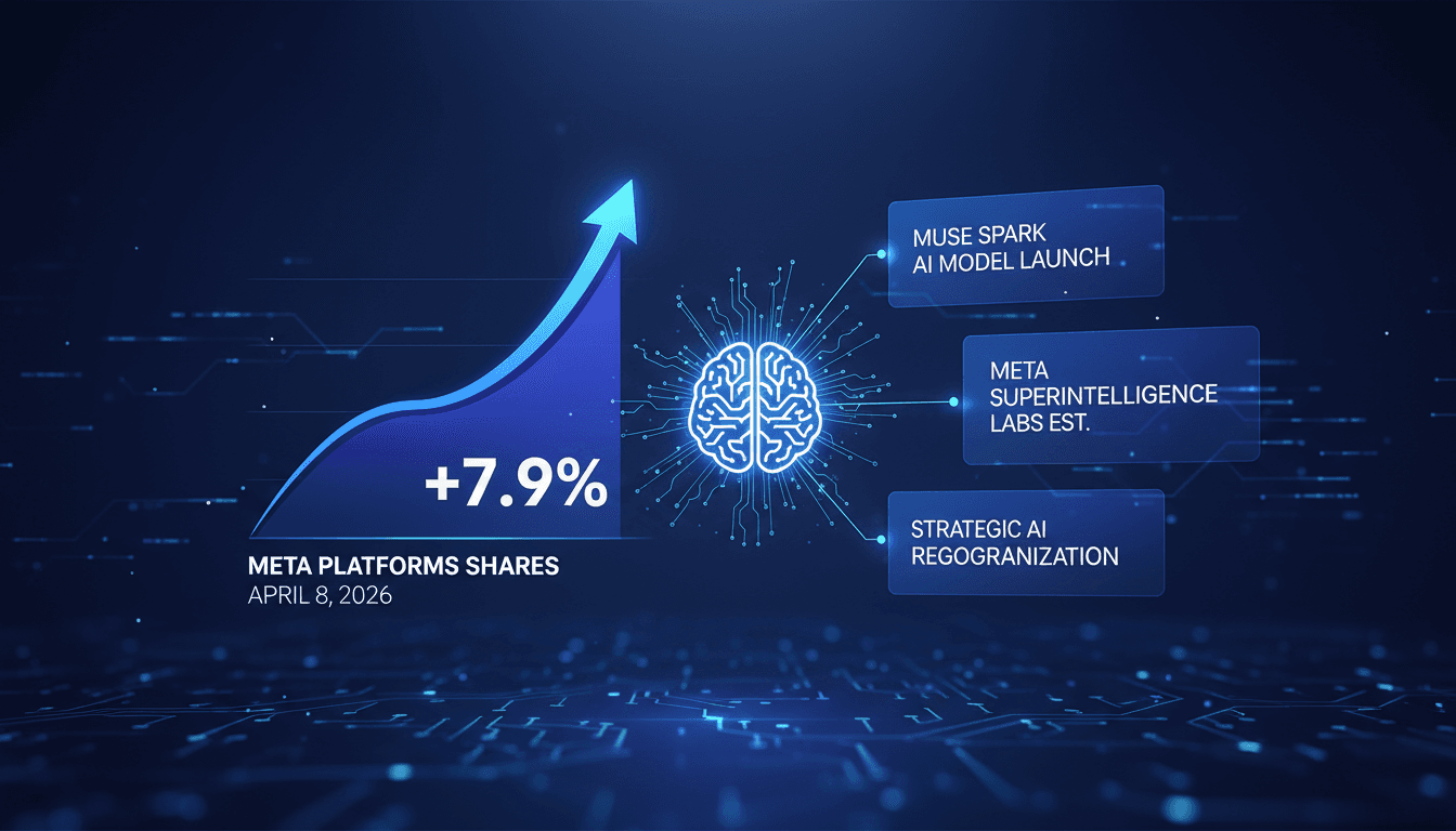 Meta Platforms Shares Rise 7.9% Following Launch of Muse Spark AI Model