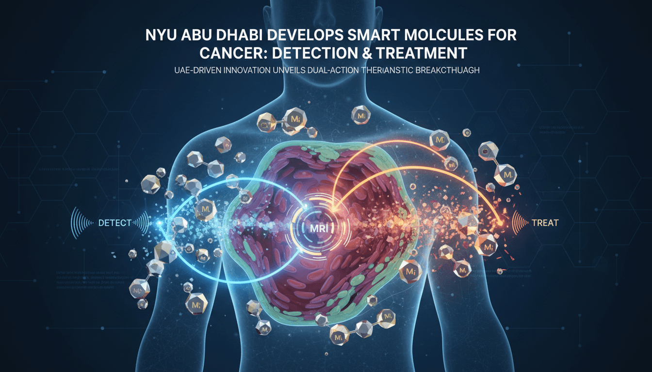 NYU Abu Dhabi Develops Innovative Smart Molecules for Cancer Detection and Treatment