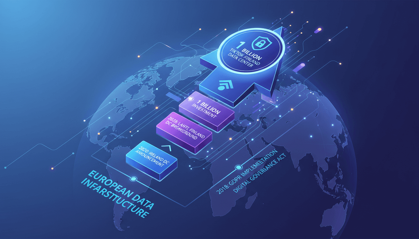TikTok Invests €1 Billion in New Data Center in Finland to Enhance Data Sovereignty
