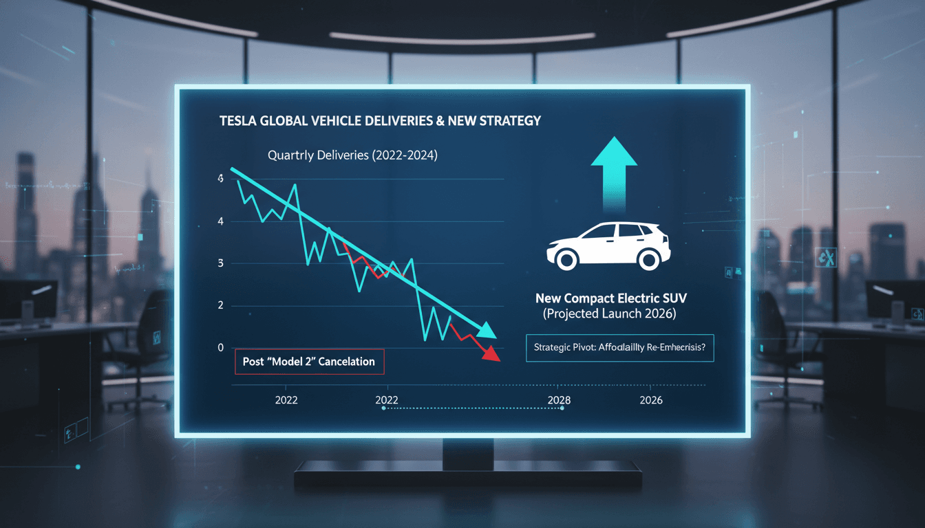 Tesla Initiates Development of Compact Electric SUV Following Model 2 Cancellation