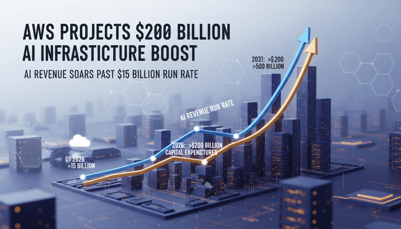 Amazon AWS Reports Over $15 Billion AI Revenue Run Rate and Plans $200 Billion Capital Expenditures