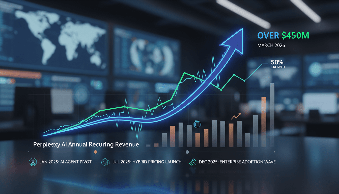 Perplexity AI Reports 50% Surge in Annual Recurring Revenue to Over $450 Million