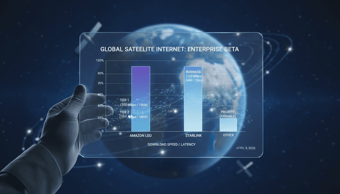 Amazon Leo Satellite Internet Constellation Launches Enterprise Beta