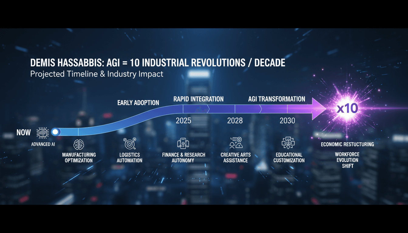 Demis Hassabis Predicts AGI Will Transform Industry at Unprecedented Speed