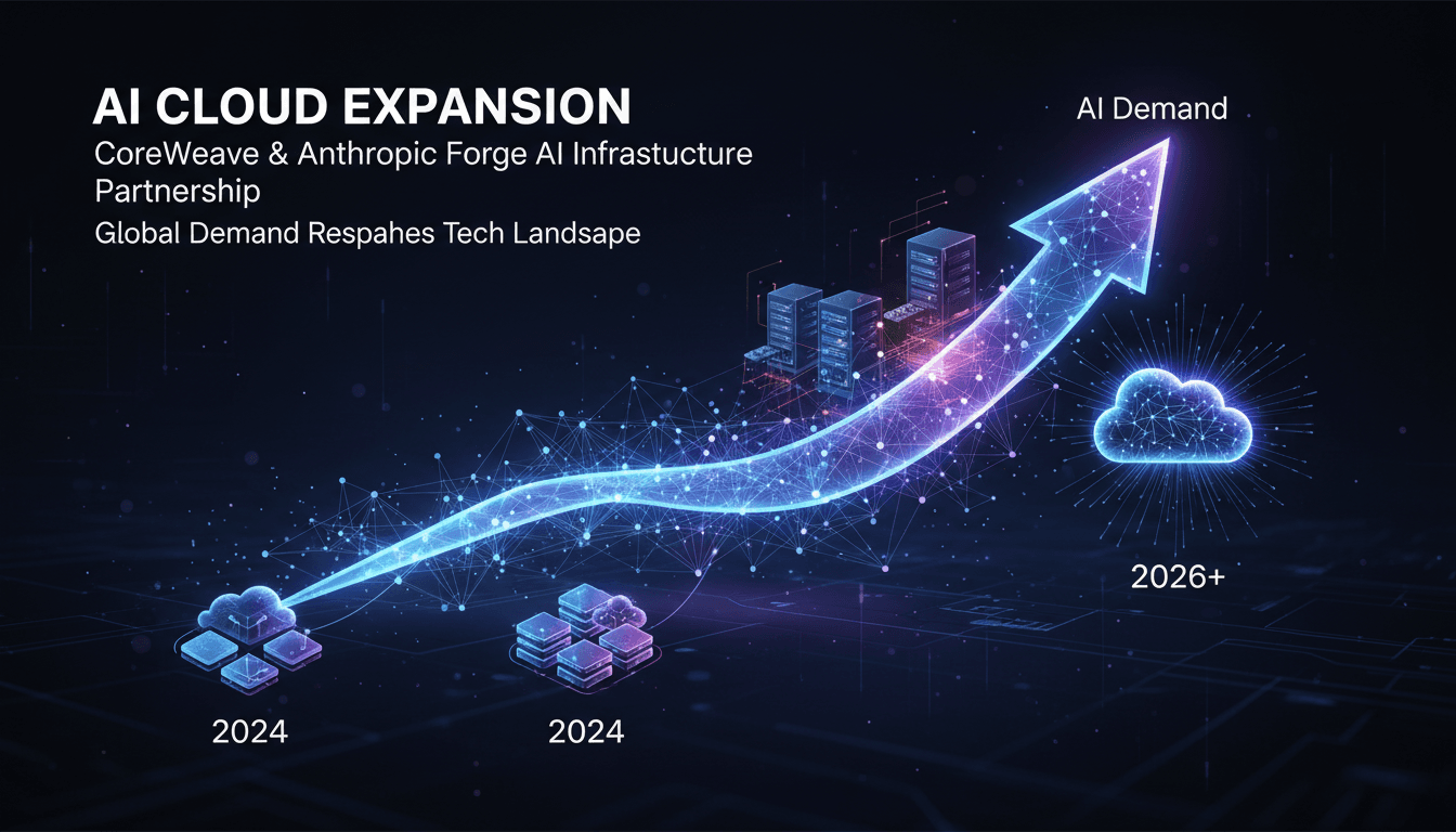 CoreWeave and Anthropic Sign Multi-Year Agreement for AI Cloud Infrastructure