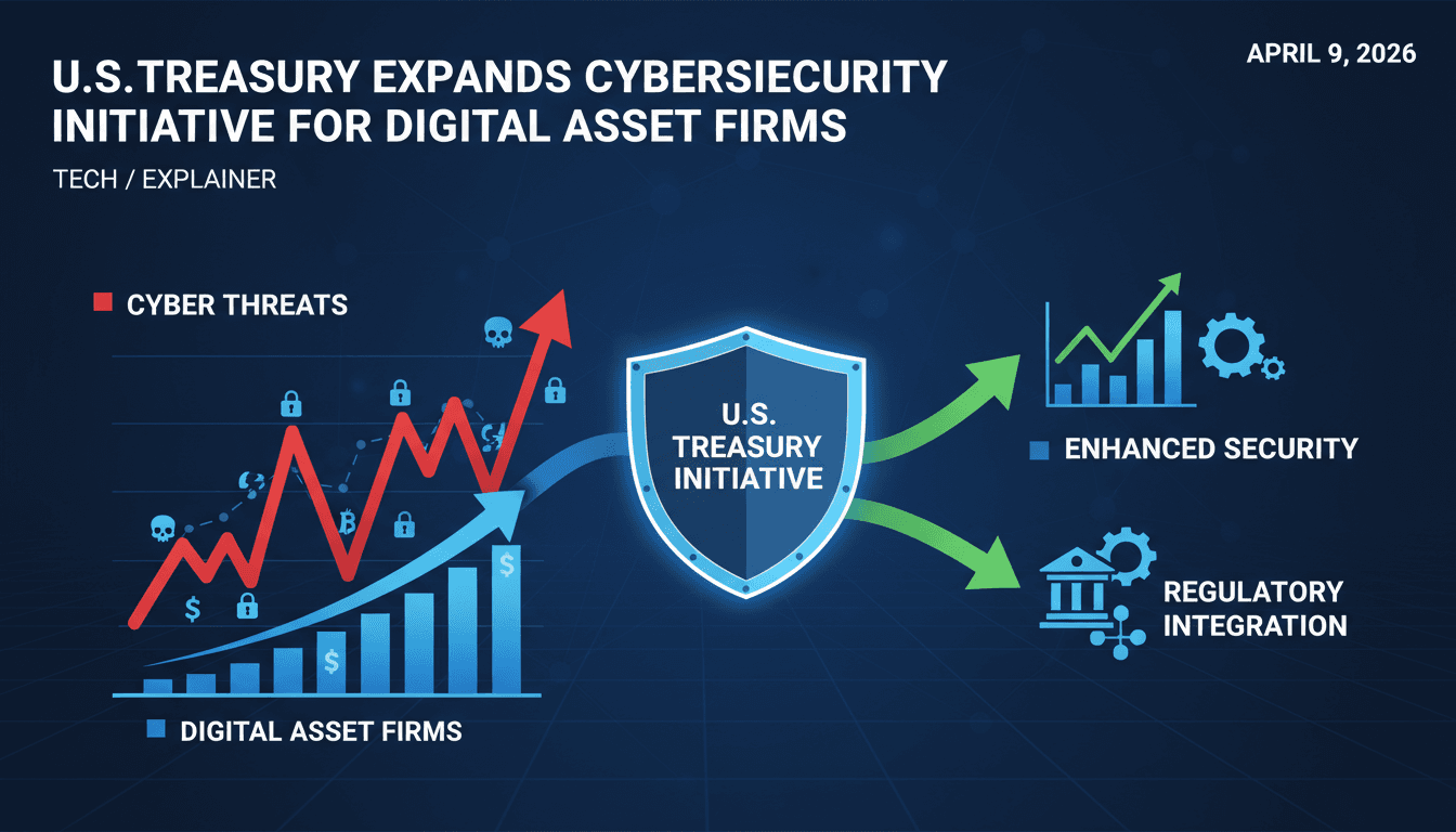 U.S. Treasury Expands Cybersecurity Initiative for Digital Asset Firms