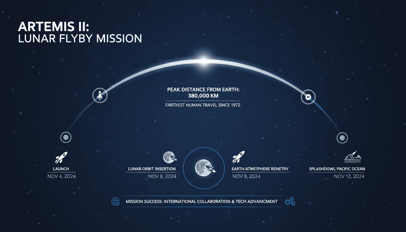 Artemis II Crew Successfully Completes Historic Lunar Flyby Mission
