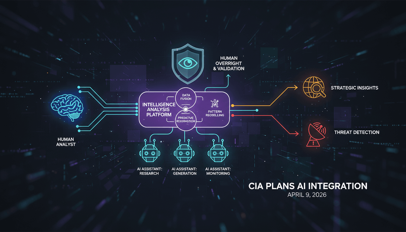 CIA Plans to Integrate AI Assistants into Analysis Platforms