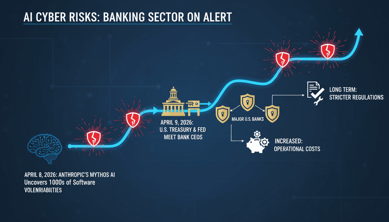 U.S. Treasury and Federal Reserve Address AI Cybersecurity Risks with Major Bank CEOs