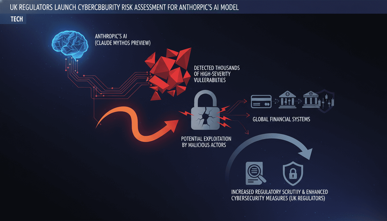 UK Regulators Launch Cybersecurity Risk Assessment for Anthropic's AI Model