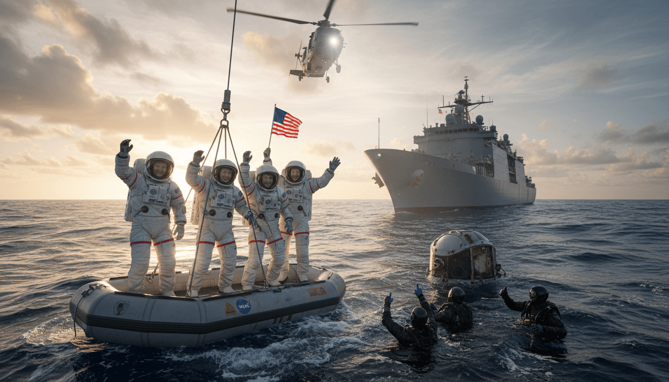 NASA's Artemis II Crew Successfully Returns to Earth After Historic Lunar Mission