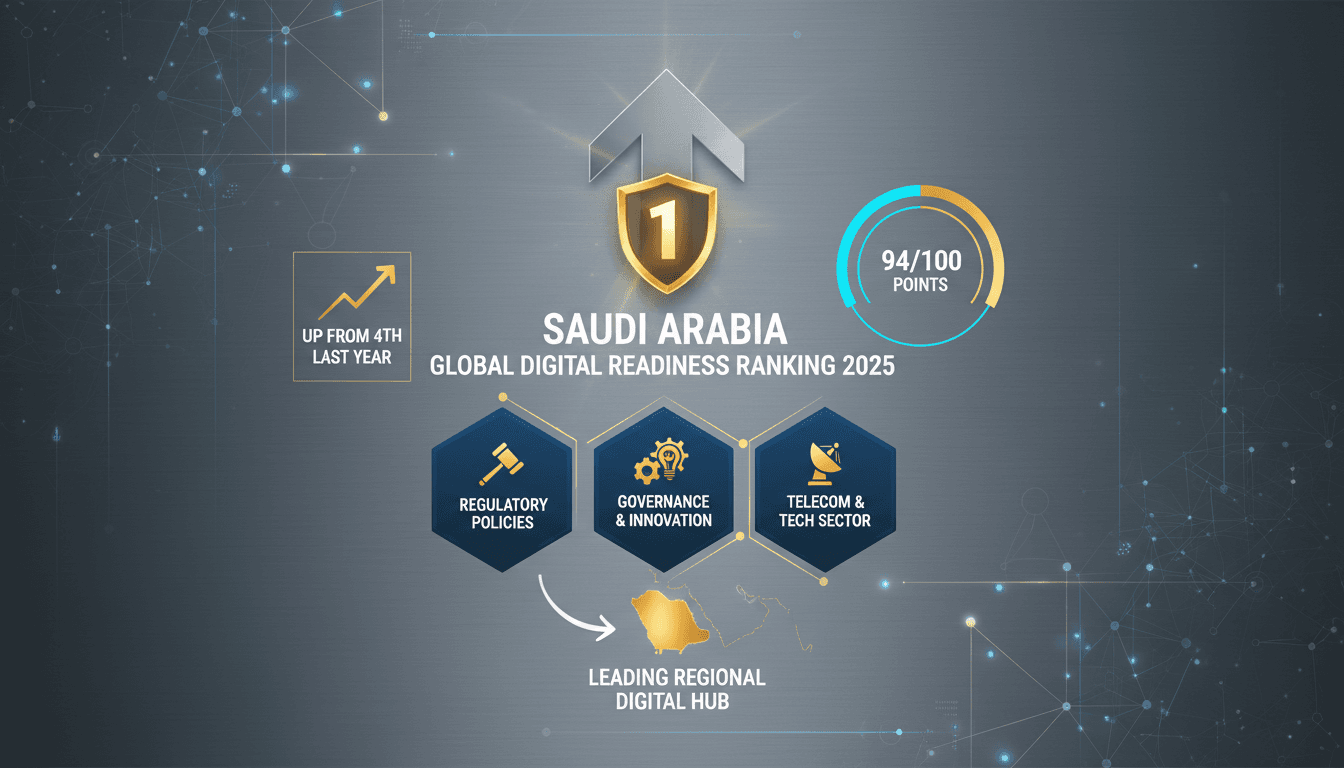 Saudi Arabia Secures First Place in ITU Digital Readiness Framework 2025