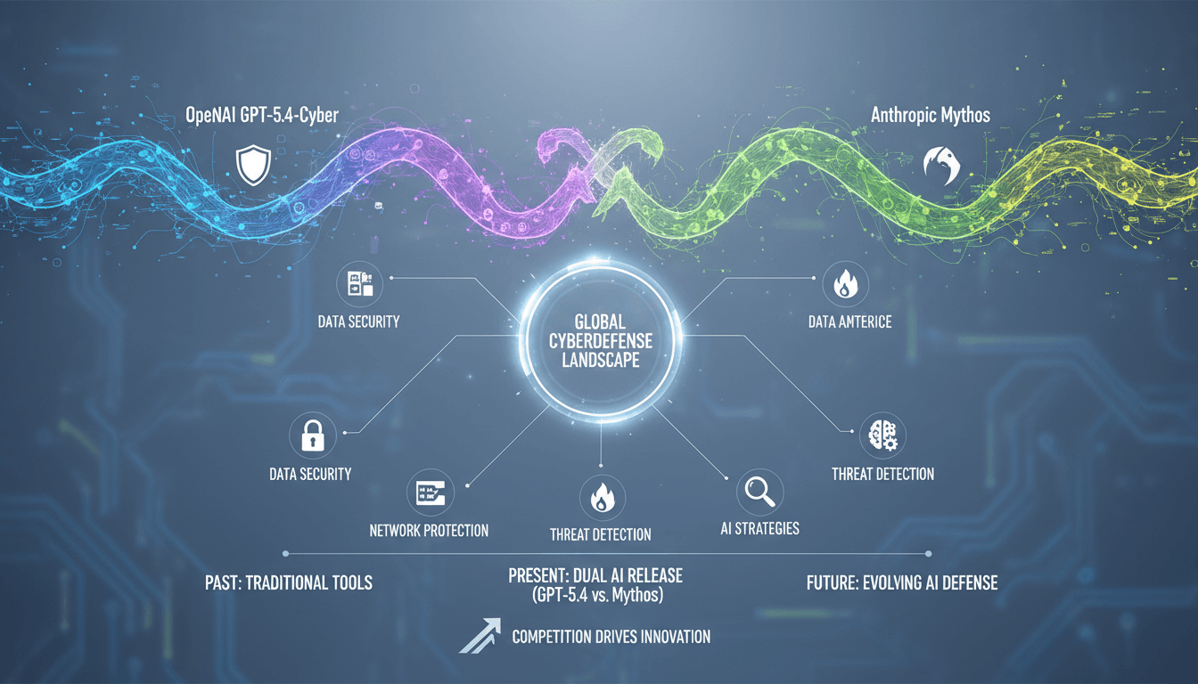 OpenAI Launches GPT-5.4-Cyber for Cybersecurity Professionals Amidst AI Competition