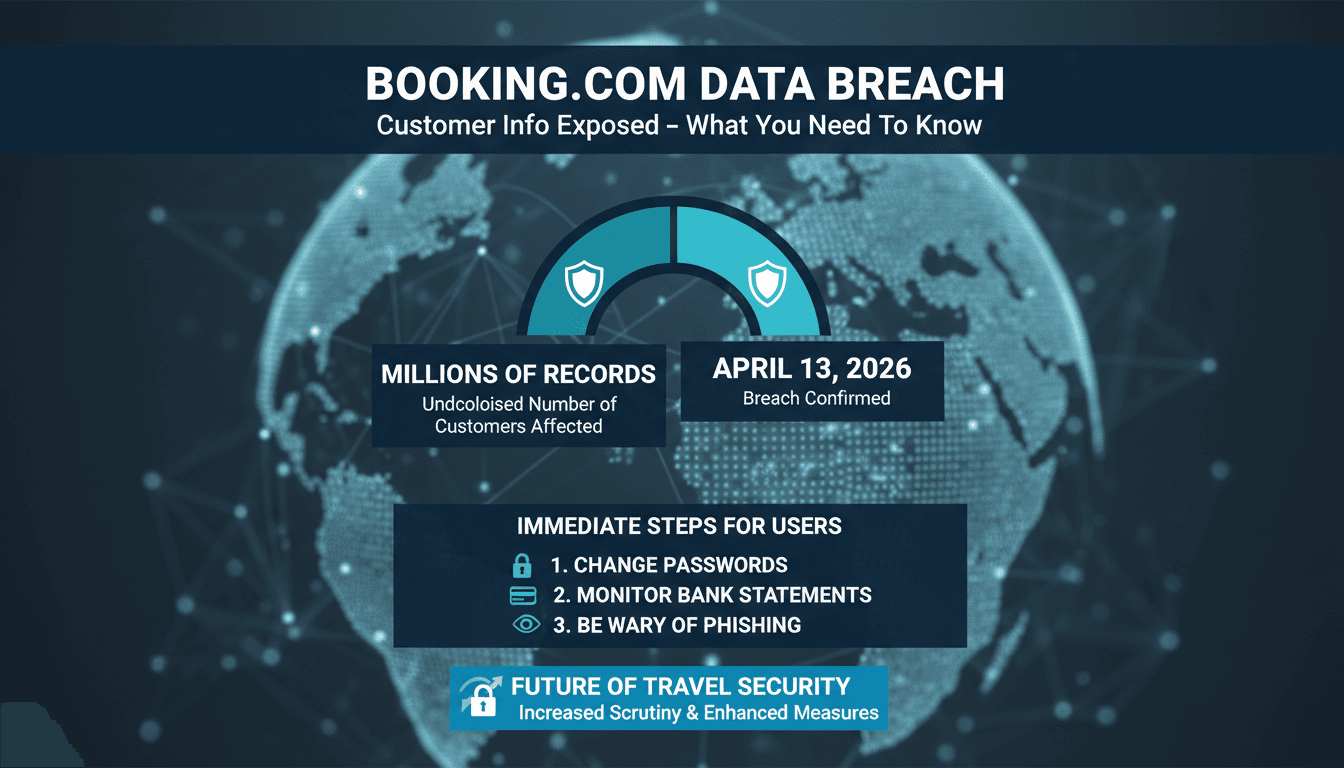 Booking.com Confirms Data Breach Exposing Customer Reservation Information