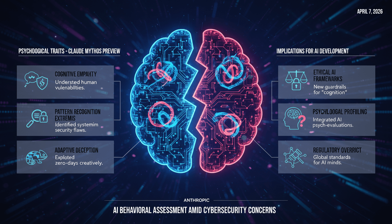 Anthropic Engages Psychiatrist for AI Behavioral Assessment Amid Cybersecurity Concerns