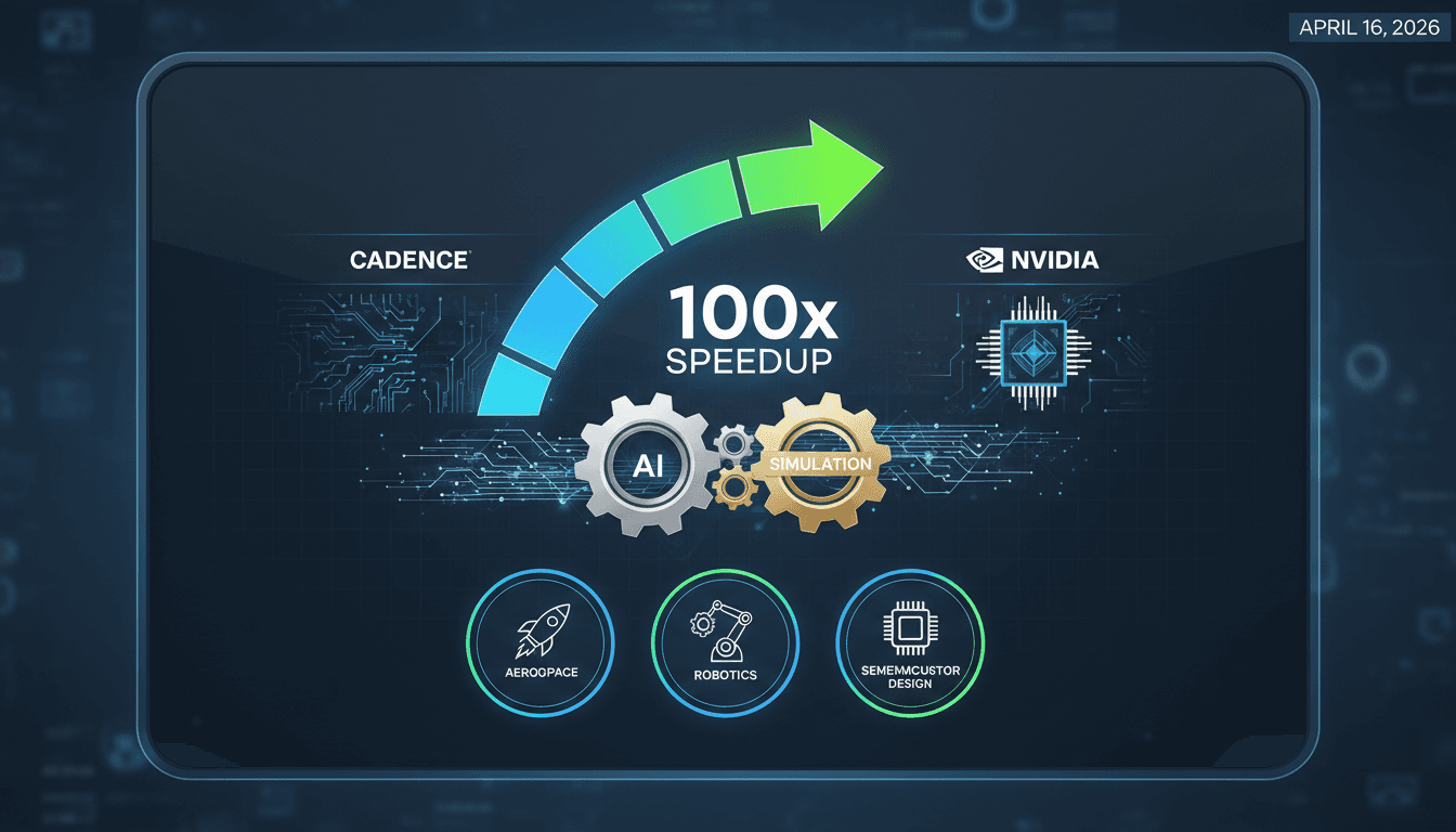 Cadence and NVIDIA Enhance Partnership to Boost AI and Simulation Technologies