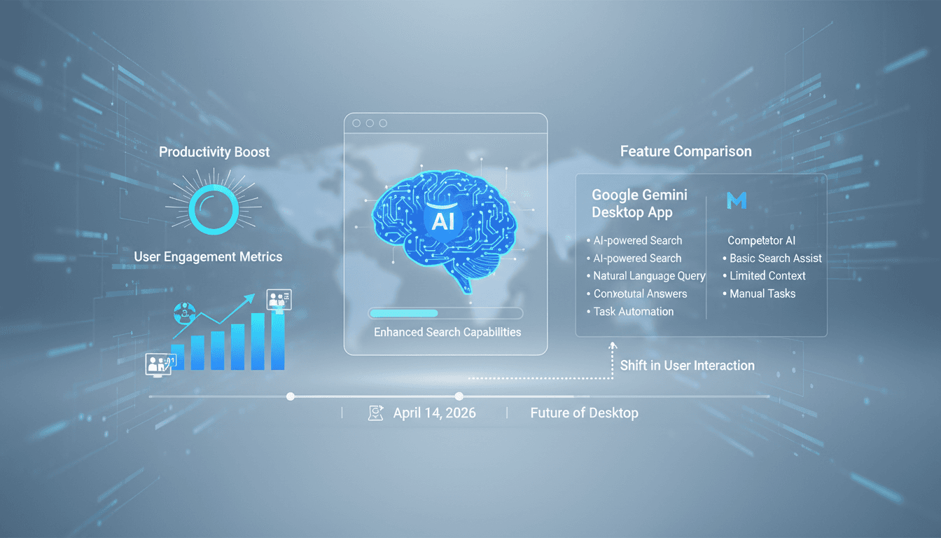 Google Releases Gemini-Powered Desktop Search App for Windows