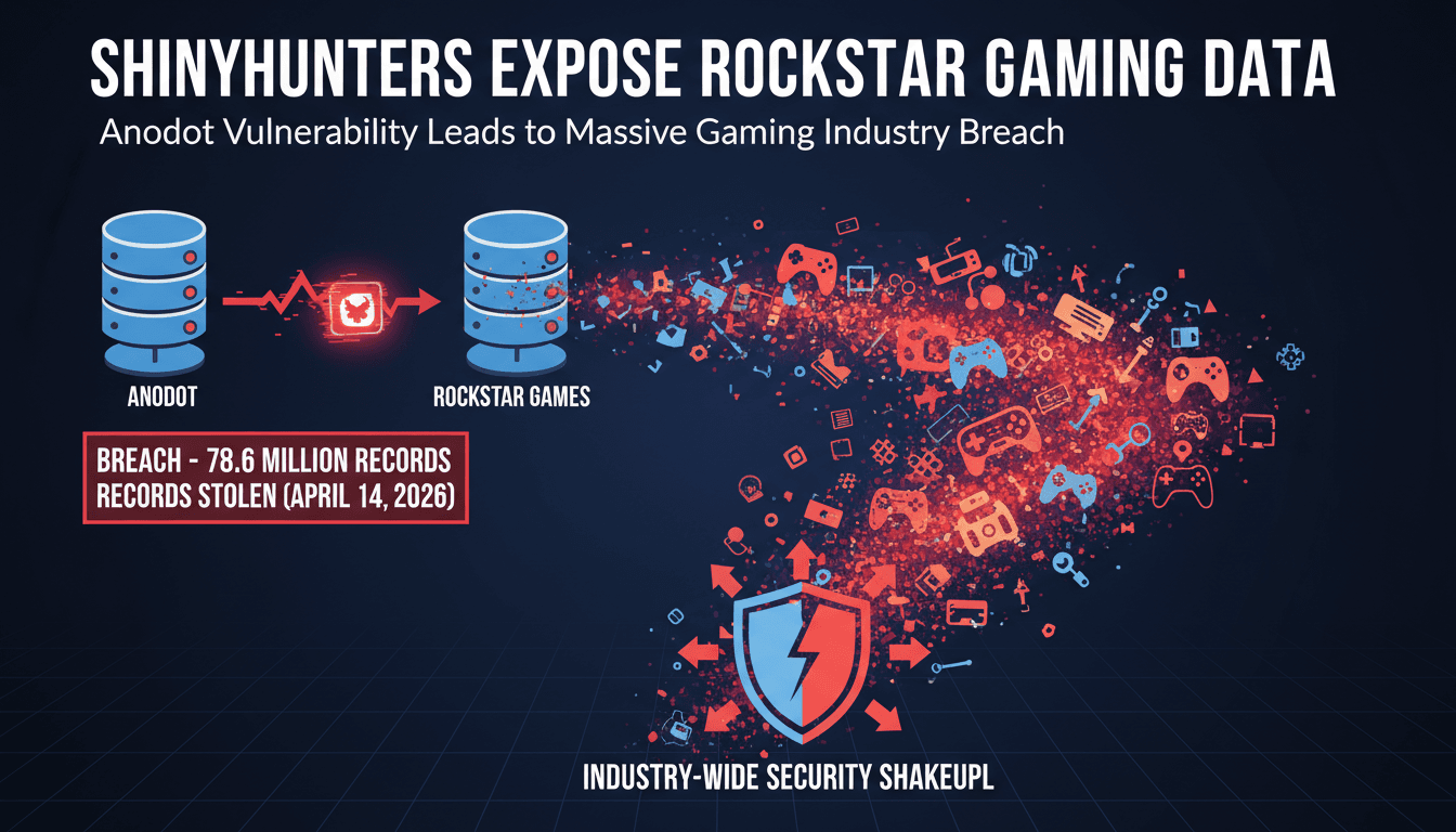ShinyHunters Release 78.6 Million Stolen Rockstar Games Records After Extortion Attempt