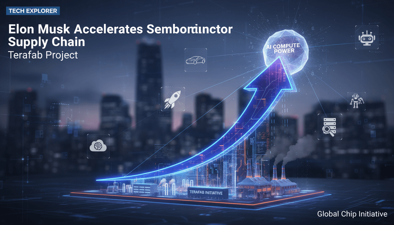 Elon Musk Accelerates Semiconductor Supply Chain for Terafab Project