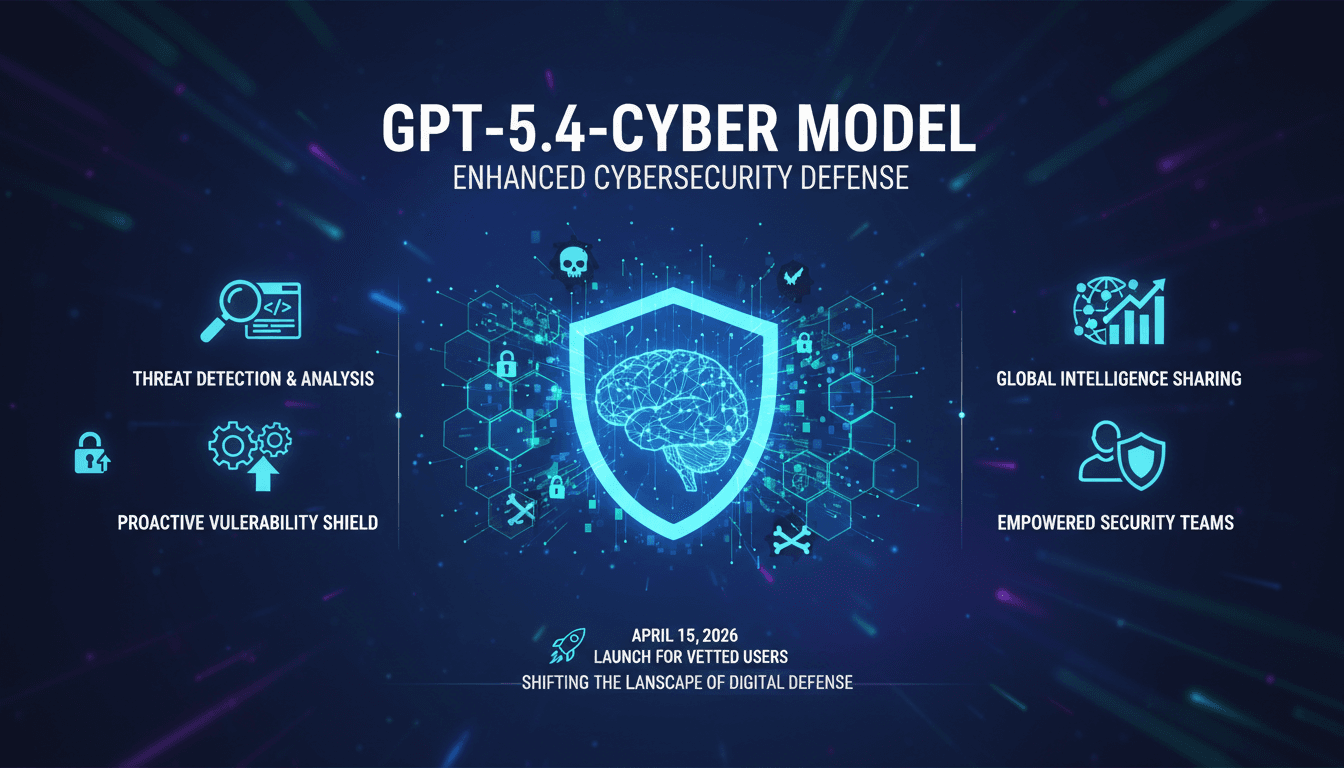 OpenAI Launches GPT-5.4-Cyber Model to Enhance Cybersecurity Defense Capabilities