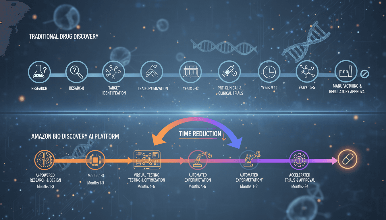 Amazon Web Services Launches AI Platform to Transform Drug Discovery
