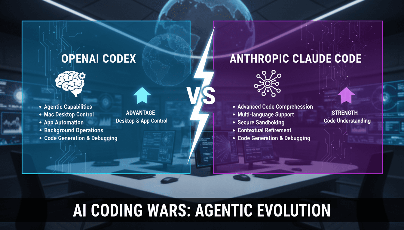 OpenAI Enhances Codex with Agentic Capabilities to Compete with Anthropic