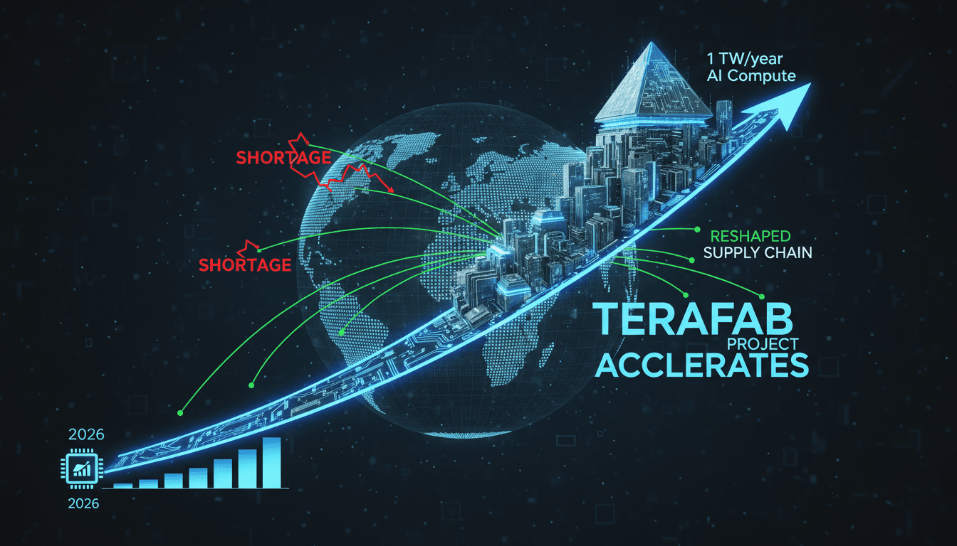 Elon Musk Accelerates Terafab Semiconductor Project Amid Global AI Chip Shortages