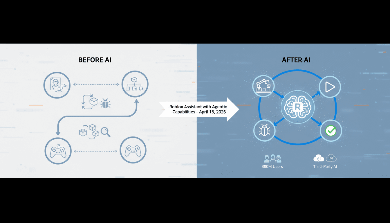 Roblox Enhances AI Assistant with Agentic Capabilities for Game Development