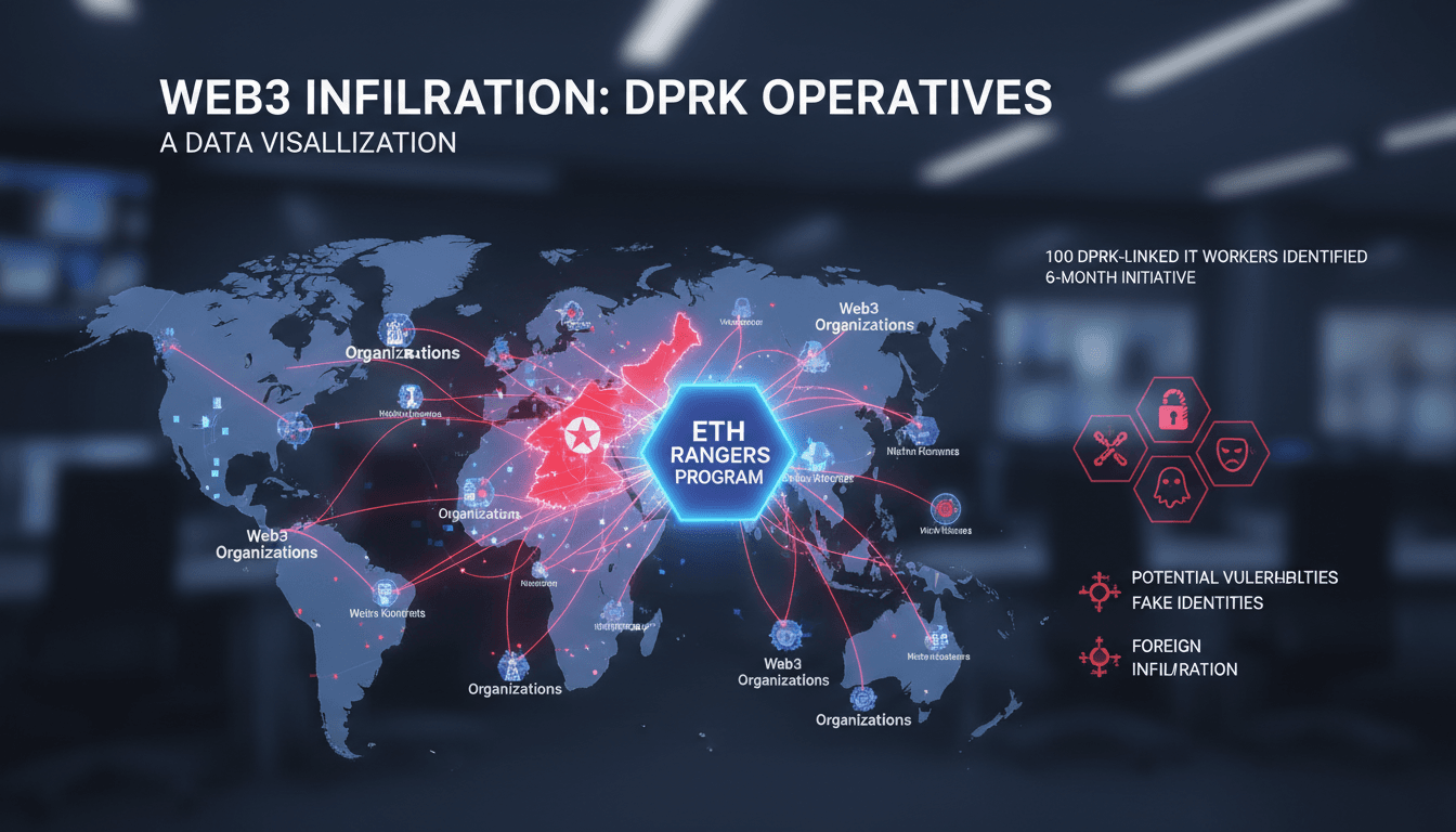 Ethereum Foundation Identifies 100 DPRK-Linked IT Workers in Web3 Projects