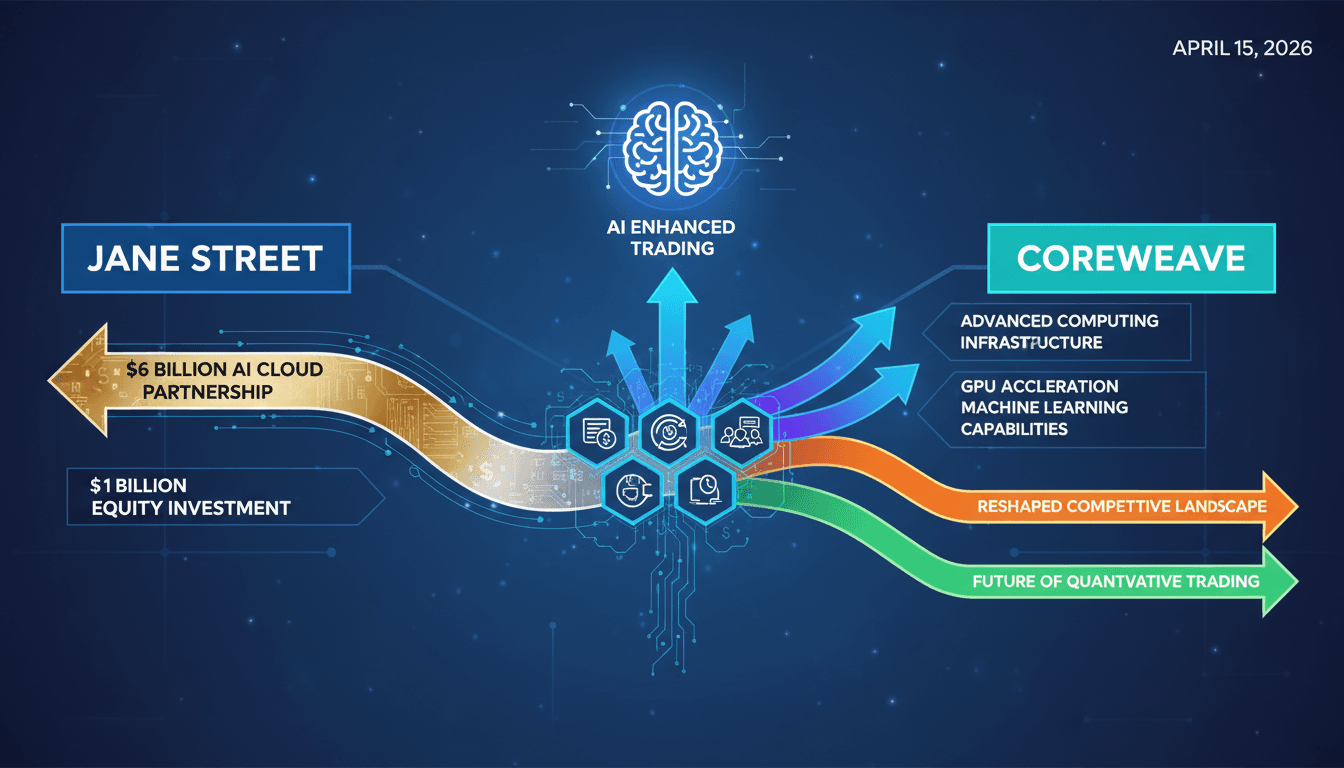 Jane Street Signs $6 Billion AI Cloud Partnership with CoreWeave