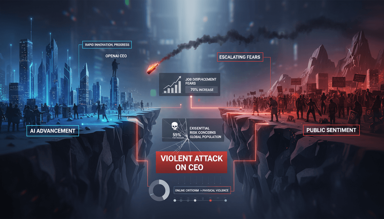 Violent Attack on OpenAI CEO Highlights Escalating Public Backlash Against AI