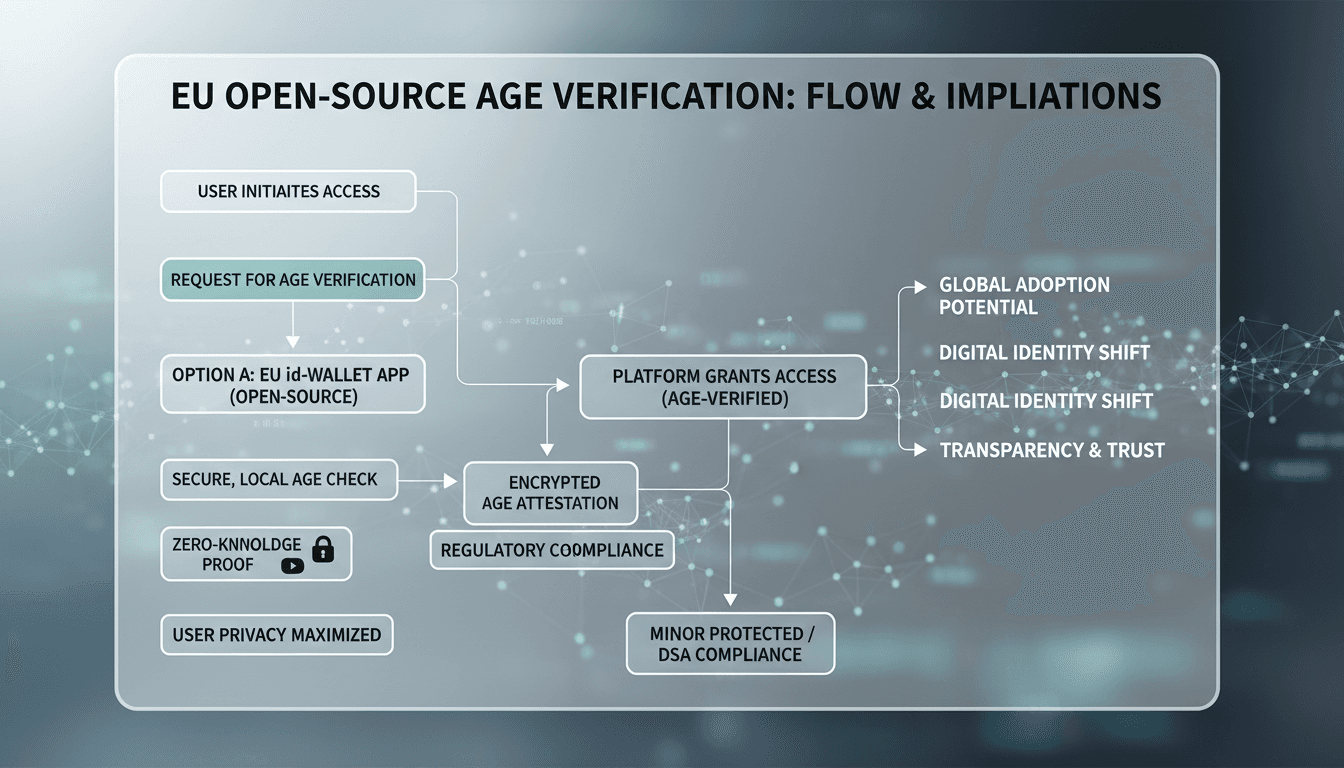 European Commission Unveils Open-Source Age Verification App for Online Safety