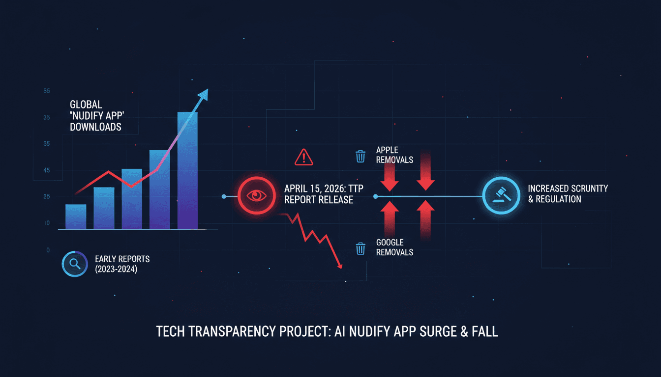 Tech Transparency Project Report Reveals Apple and Google Promoted AI Nudify Apps Against Policies