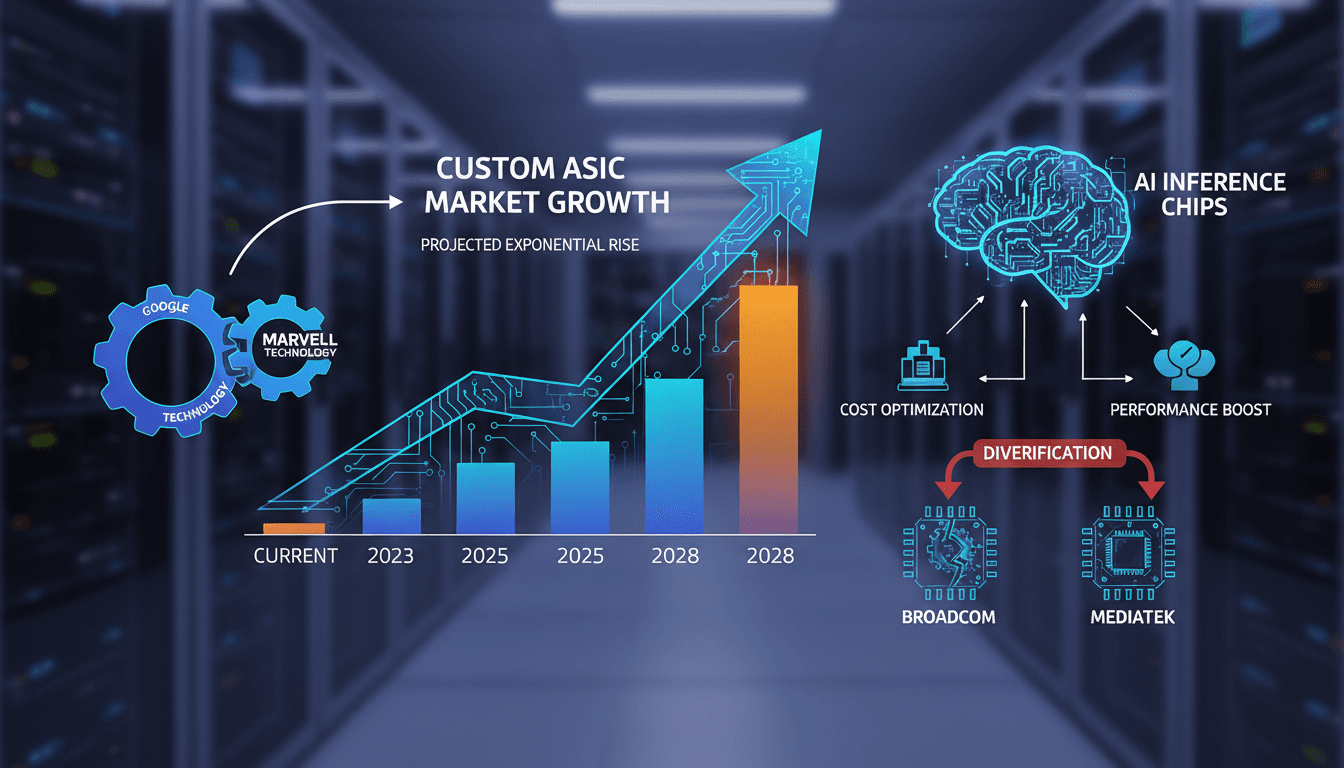 Google Engages Marvell Technology for Custom AI Inference Chip Development