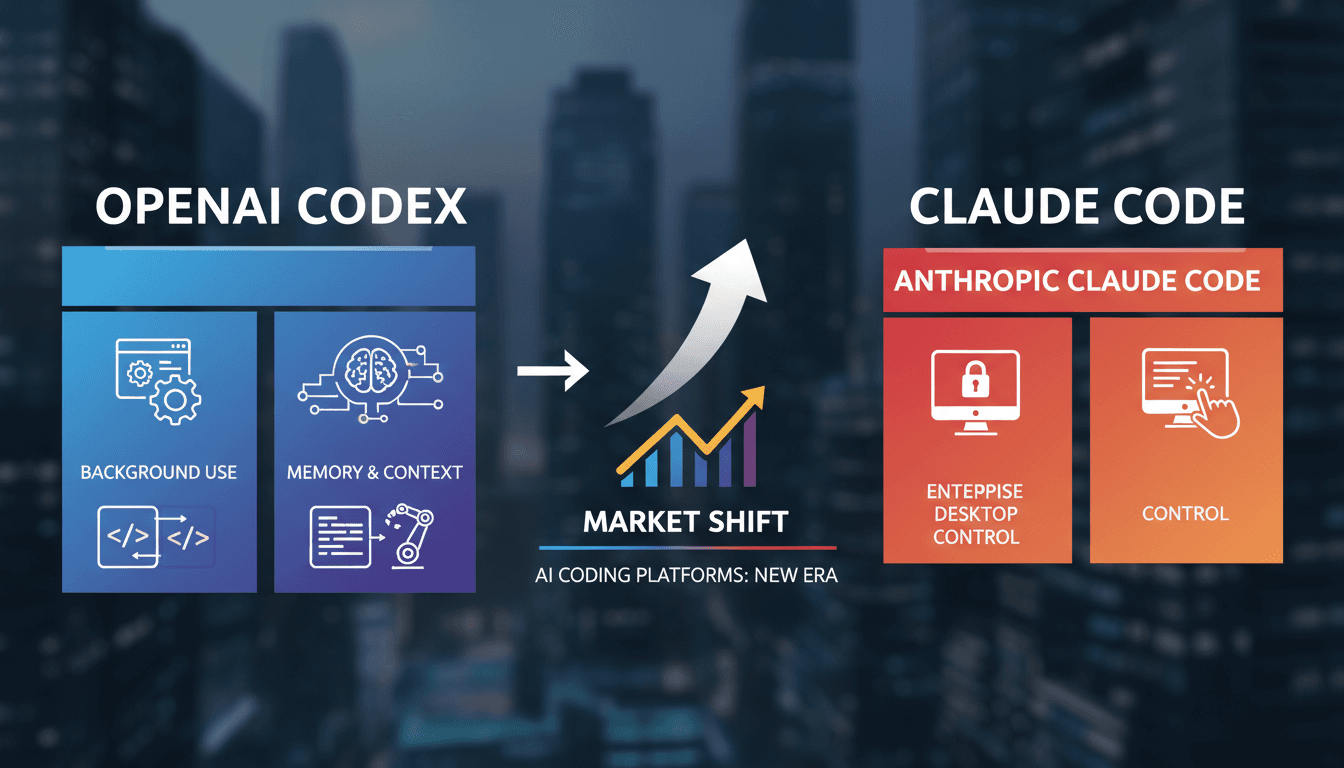 OpenAI Launches Codex Update Enhancing AI Coding Capabilities to Compete with Anthropic