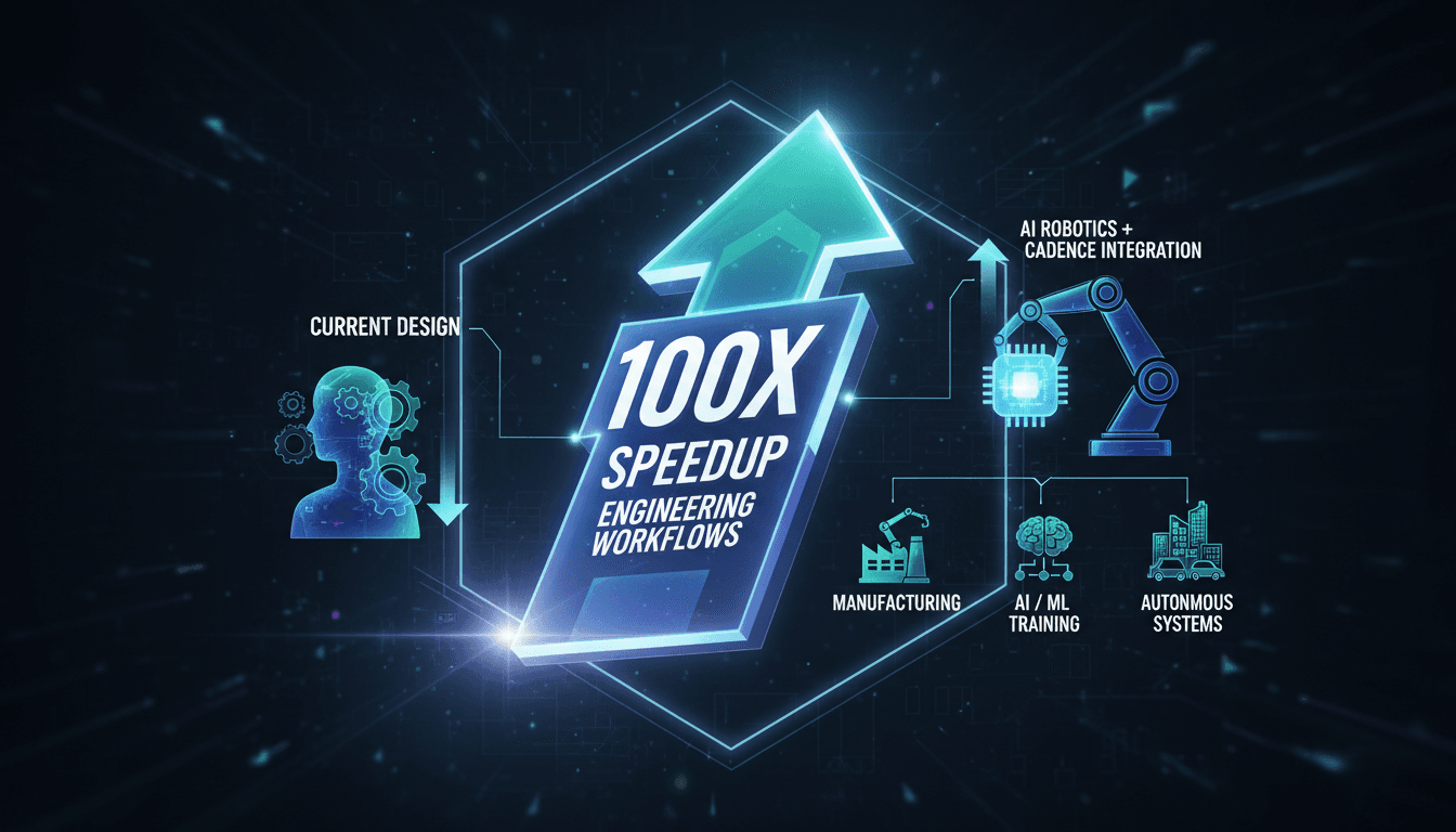 NVIDIA and Cadence Enhance Partnership to Boost AI Robotics and Engineering Design