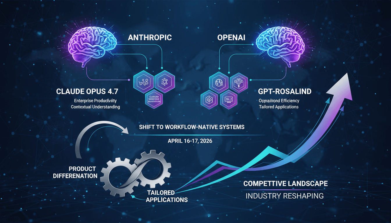 Anthropic and OpenAI unveil specialized AI models marking a shift to workflow-native systems