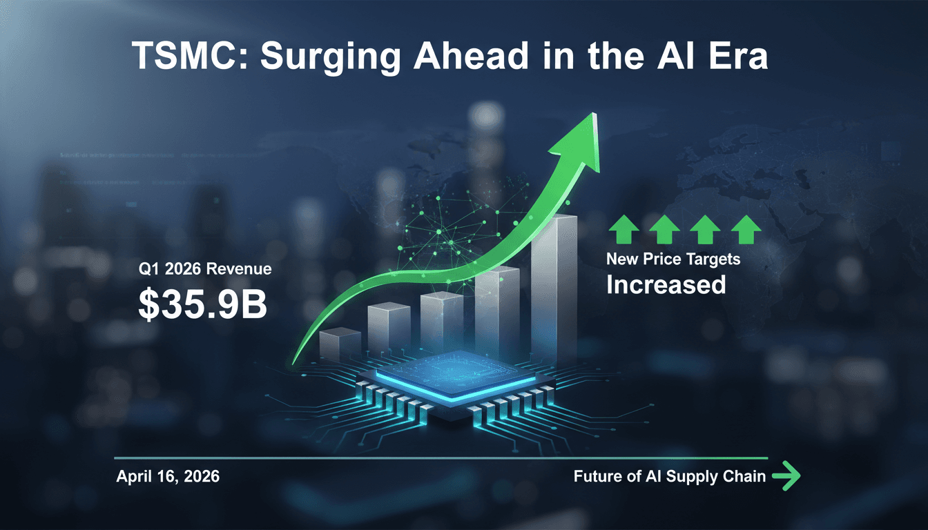 Analysts Increase Price Targets for TSMC Following Strong Q1 2026 Earnings Report