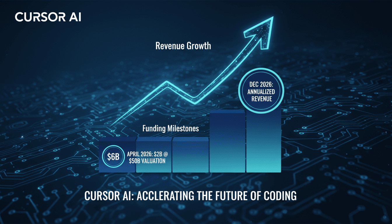 Cursor AI in Advanced Talks for $2 Billion Funding at $50 Billion Valuation