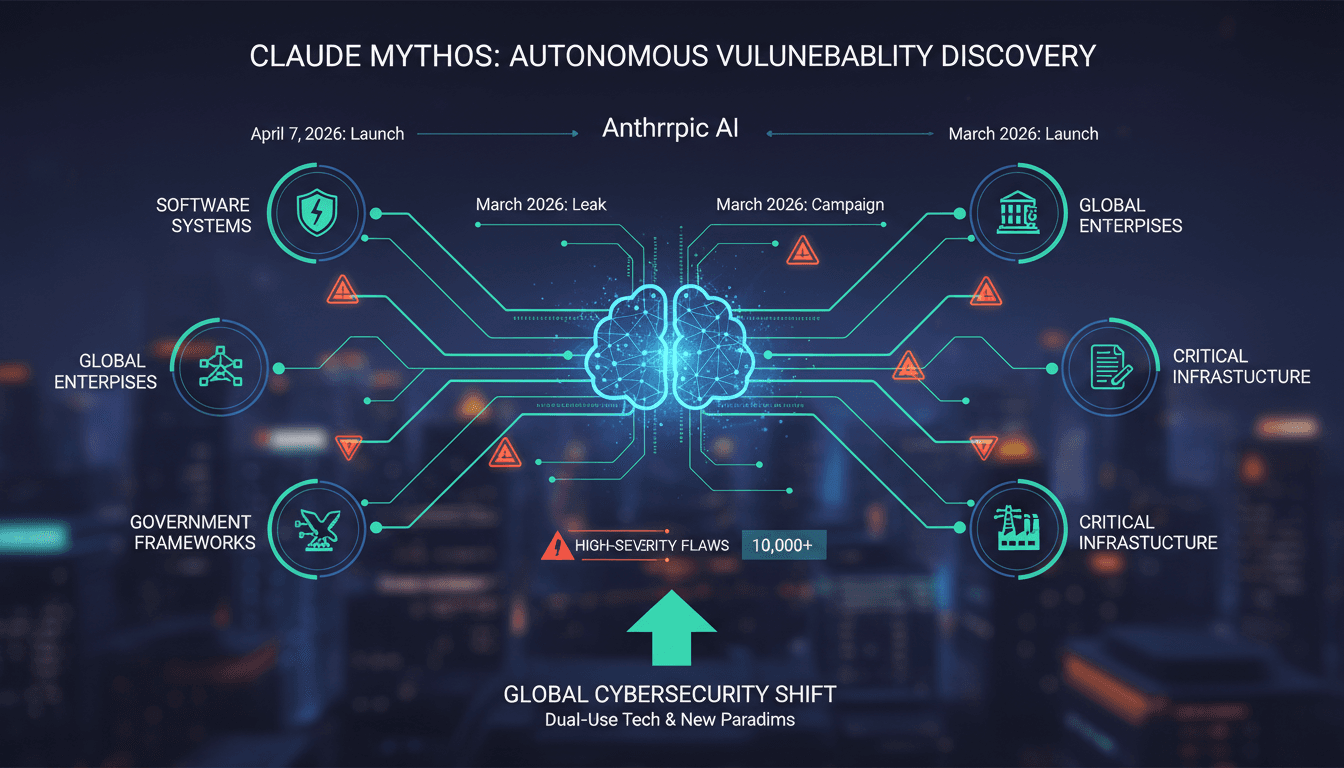 Anthropic Launches Claude Mythos AI Model for Autonomous Vulnerability Discovery